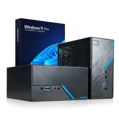 Greed® Nano Pro Intel PC - namizni / pisarniški računalnik - Intel Core i7-10700 - 4,8 GHz - 8GB DDR4 RAM - 1TB SSD - USB 3.2 - WLAN + Windows 11 Pro