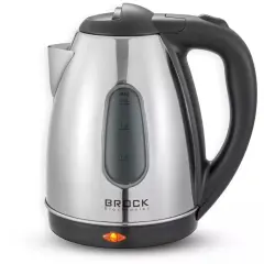 BROCK električni grelec vode - WK 0601 SS, 1.8L, nerjaveče jeklo