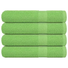 Furnova -   Brisače 4 kos zelena 100x200 cm 360 gsm 100% bombaž