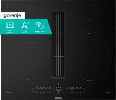 Indukcijska plošča z vgrajeno napo GORENJE GEH6432BSCWF