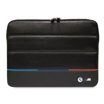 BMW CARBON TRICOLOR CASE ETUI ZA PRENOSNIK 14 ČRNA