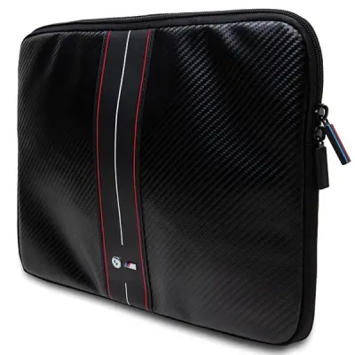 OVITEK ZA PRENOSNIK BMW CARBON & RED STRIPE 14 CASE BLACK