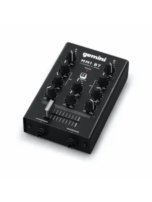 GEMINI MM1BT DJ MEŠALNA MIZA Z BT