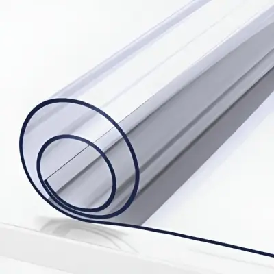 Prevleka za mizo iz PVC, Prozorna zaščita za mizo, Namizni prt, Namizna folija (90×160 cm) | DURACOVER