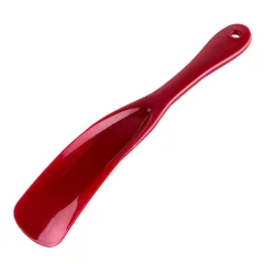 Komplet 2 plastičnih čevljarskih žlic - enostavno obuvanje, brez sklanjanja Red