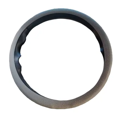 Silikonski volanski ovitek - zračen in udoben Grey  Tanek