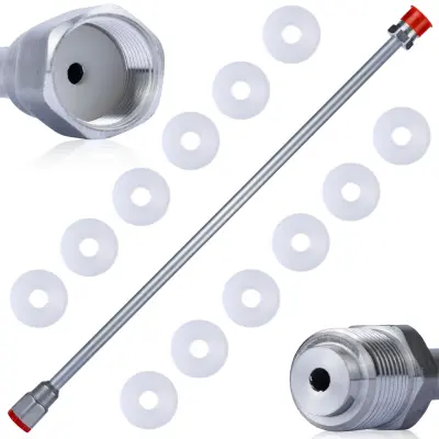 ROSFIX KOPJE ZA BRIZGALNO PIŠTOLO ZA BARVE 75 CM + KOMPLET 10 TESNIL