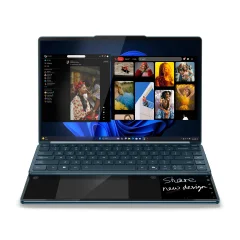 LENOVO Yoga Book 9 Intel Core Ultra 7 255H 2x13.3'' 2.8K OLED 120Hz MT 32GB 1TB UMA W11H Tidal Teal prenosni računalnik