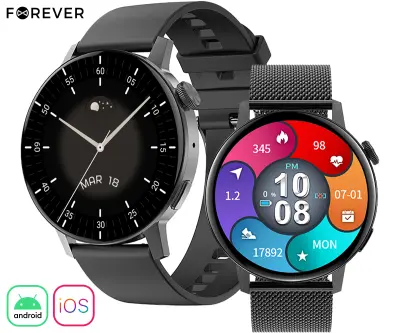 Vrnjen artikel - FOREVER ForeVive 4 SB-350 črna (Carbon Black) pametna ura