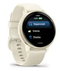 GARMIN Vivoactive 6 bone/lunar gold pametna ura