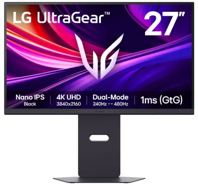 Monitor 68,6 cm 27'' LG UltraGear 27G850A, UHD, IPS, 480Hz