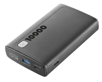 CELLULARLINE ELITE 10000 mAh črna prenosna baterija