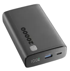 CELLULARLINE ELITE 20000 mAh črna prenosna baterija