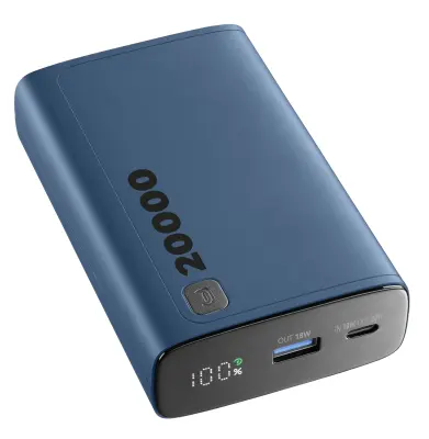 CELLULARLINE ELITE 20000 mAh modra prenosna baterija