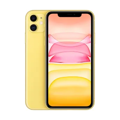 Obnovljeno - znaki rabe - APPLE iPhone 11 rumen 4GB/128GB pametni telefon