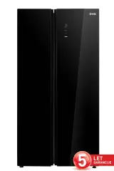 VOX ameriški hladilnik SBS 6890BG E [E, H: 347L, Z: 206L, NO-FROST, BlackGl]