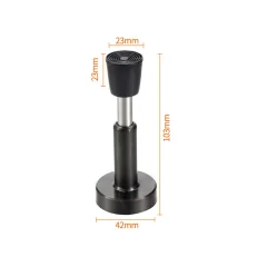 Možnosti hidravličnega zaustavljanja vrat brez vrtanja/vrtanja Black 10 cm