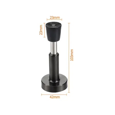 Možnosti hidravličnega zaustavljanja vrat brez vrtanja/vrtanja Black 10 cm