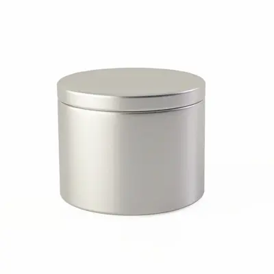 Pločevinasta škatla - elegantno shranjevanje daril in še več  80 mm