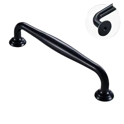 Ročaj omarice iz aluminijeve zlitine - sodoben slog, razmik med luknjami 128 mm   Model 5