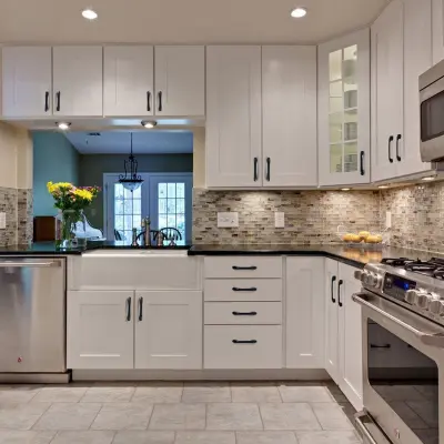 Ročaj omarice iz aluminijeve zlitine - sodoben slog, razmik med luknjami 128 mm   Model 4