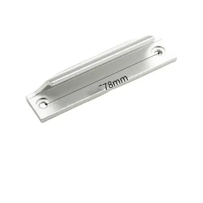 Vratni ročaj iz aluminijeve zlitine, namestitev brez vrtanja Silver S