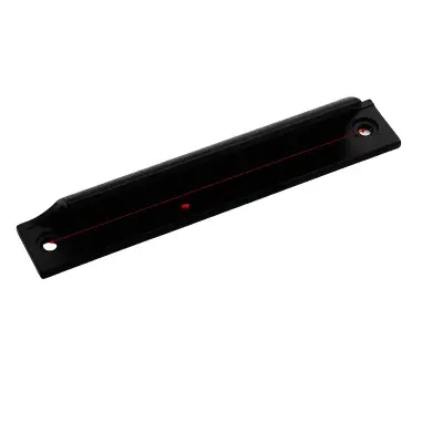 Vratni ročaj iz aluminijeve zlitine, namestitev brez vrtanja Black L