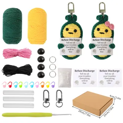 Komplet za kvačkanje stroka graha - Komplet za kvačkanje Amigurumi