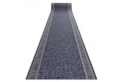 Tekač gumiran GREK grški, proti zdrsu siva 80 80x1300 cm