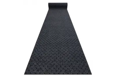 Tekač preproga proti zdrsu na linearni meter VECTRA 900 zunanji, notranji, na gumijastem - antracit 100 100x510 cm