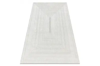 Preproga BALANCE 8788 krema - Geometrija, strukturna, glamour 120x170 cm