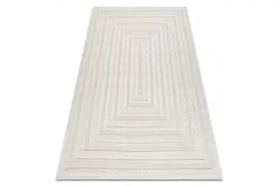 Preproga SANTO string SISAL 0999 geometrijska bel 80x150 cm