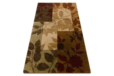 Preproga ROYAL 5282 Listi - bež / zelena 180x270 cm