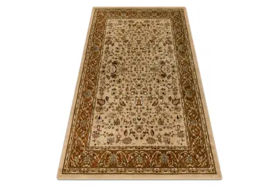 Preproga ROYAL E0176 Okvir - bež / rjava 150x230 cm