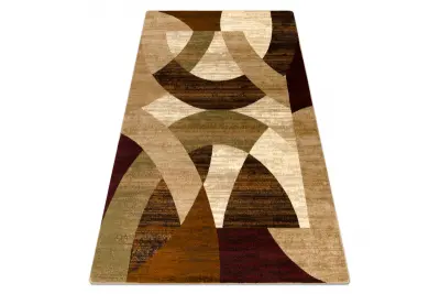 Preproga ROYAL HD10 Geometrija - bež / zelena 300x400 cm