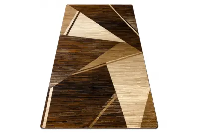 Preproga ROYAL HE397 Geometrija - rjava / bež 180x270 cm