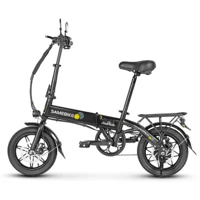Prenosno električno kolo Samebike YINYU14, 250 W 36 V 7,8 Ah, 25 km/h, črno