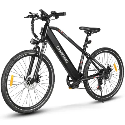 SAMEBIKE RS-A01Men električno mestno kolo, 500W 36V 15Ah, 26", črna