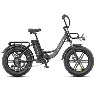 ENGWE L20 BOOST Step-Thru električno kolo, 250 W 48 V 13 AH, senzor navora - črna