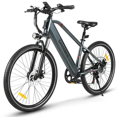 SAMEBIKE RS-A01Men električno mestno kolo, 250 W 36 V 15 Ah, 26", sivo