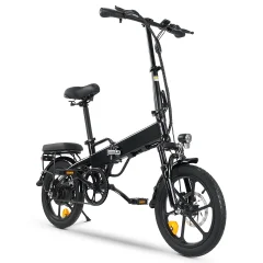 isinwheel U3 Fodable električno kolo - 16" - 500W 36V 7,8Ah - črna