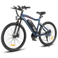 SAMEBIKE SY26-II Commuter električno kolo, 500W 13Ah, Shimano 21 prestav, modro
