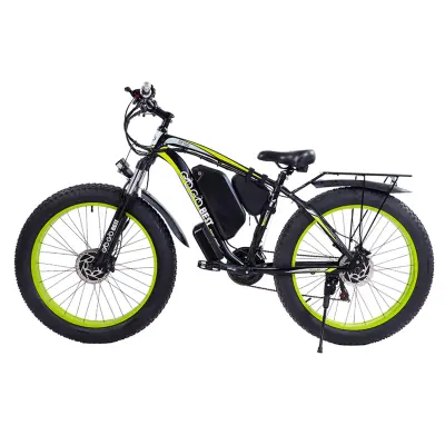 GOGOBEST GF700 26" električno gorsko kolo, dvojni motor 500 W, SHIMANO 27 prestav - zeleno