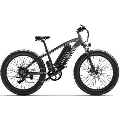 Gorsko električno kolo GOGOBEST GF600, 1000 W 48 V 13 Ah, črno