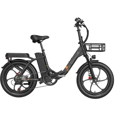 Zložljivo električno kolo Cheevalry C20 PRO, 250W 48V 20Ah, Max 25km/h, Črna