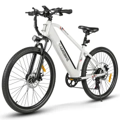 SAMEBIKE RS-A01Men električno mestno kolo, 500 W 36 V 15 Ah, 26", belo
