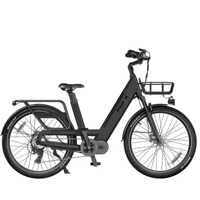 VITILAN L5 Urban Commuter električno kolo - 500 W 48 V 15 Ah - senzor navora - črna