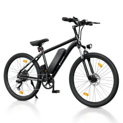 Mestno električno kolo isinwheel M10 - 26" - 250W 36V 10,4Ah - črna