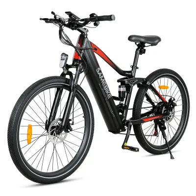Električno kolo Samebike XD26-II, 48V 14Ah Shimano 7 prestav - črna