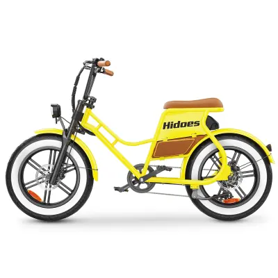 Žensko električno kolo Hidoes HD-C8, 700 W 48 V 17 Ah, rumeno
